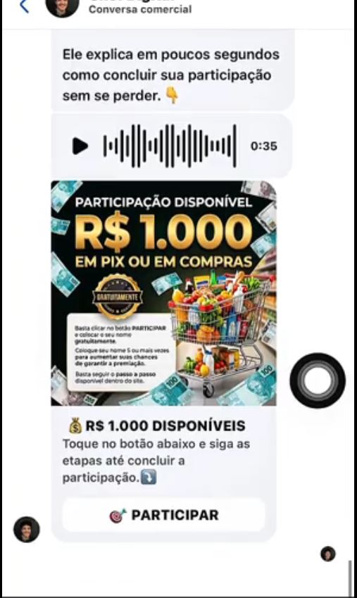 Automação respondendo comentários e mensagens